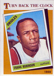 1986 Topps Baseball Cards      404     Frank Robinson TBC